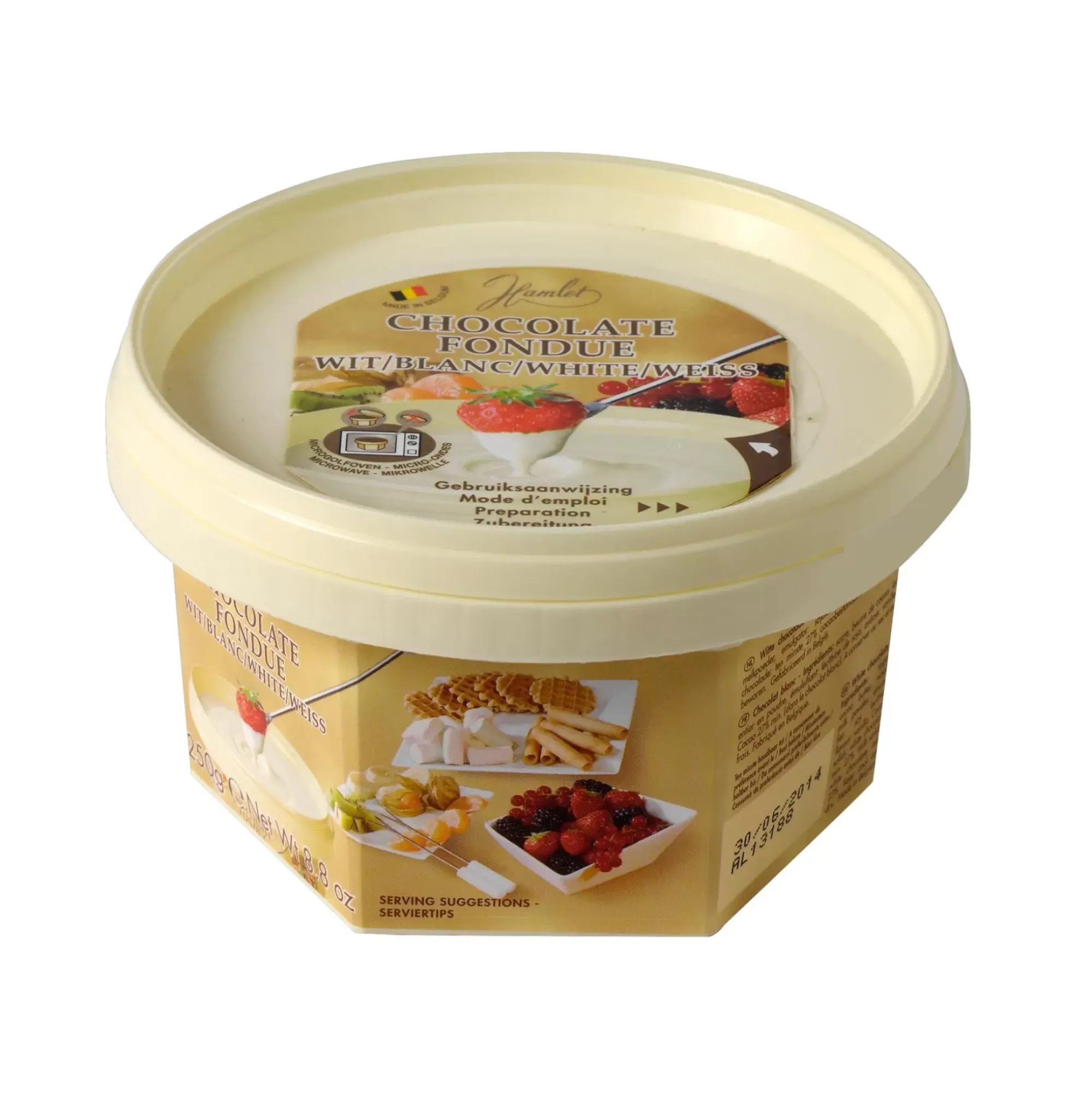 CASA Alimentos|Fondue Chocolate Para Fundir Chocolate Blanco Blanco