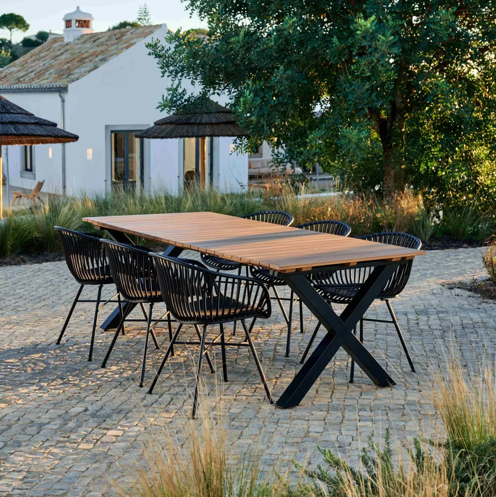 CASA Conjuntos De Jardín|Formax & Loic Conjunto De Jardín Natural/Negro