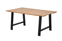 CASA Mesas De Jardín|Formax Mesa De Jardín Con Patas En A Natural/Negro