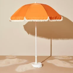 CASA Parasoles|Franja Parasol Sin Pie De Sombrilla Naranja