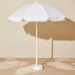 CASA Parasoles|Franja Parasol Sin Pie De Sombrilla Blanco