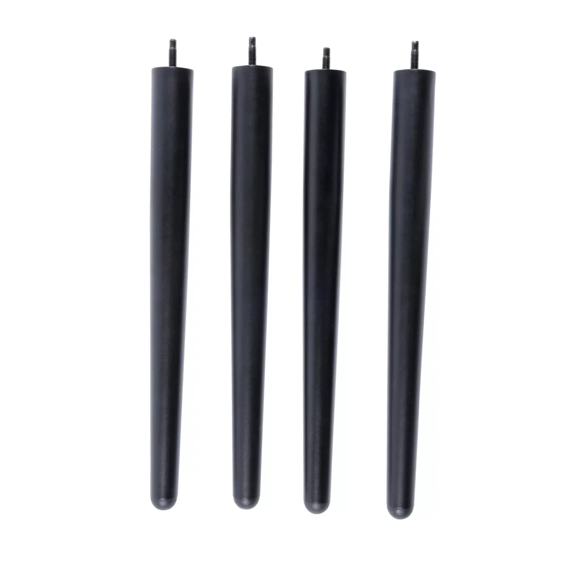 CASA Sillas De Jardín|Frida / Fray Set De 4 Patas Negro Negro