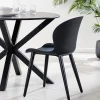 CASA Sillas De Jardín|Frida Sillas De Comedor Negro