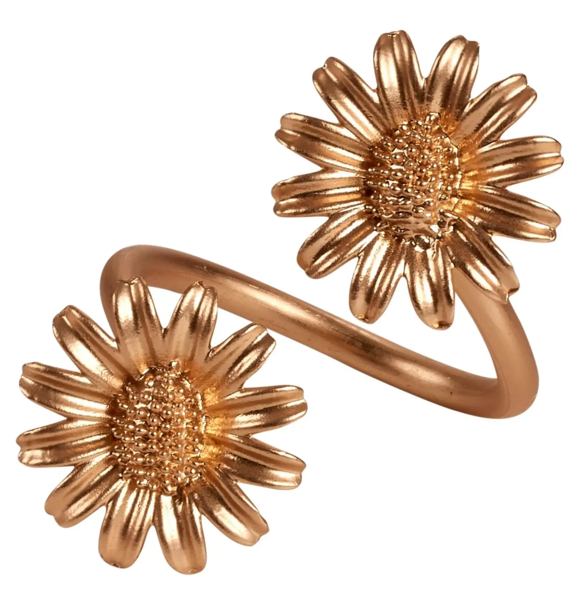 CASA Anillos Para Servilletas|Gazania Anillo Servilleta Dorado