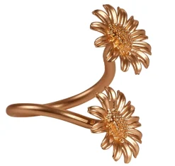 CASA Anillos Para Servilletas|Gazania Anillo Servilleta Dorado