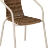 CASA Sillas De Jardín|Gerona Silla Apilable Arena + Natural