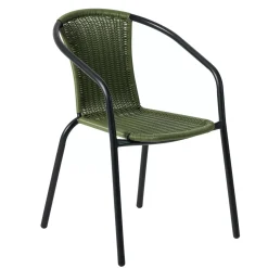 CASA Sillas De Jardín|Gerona Silla Apilable Caqui