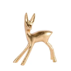CASA Figuras Decorativas|Goldy Decorativa Ciervo Dorado