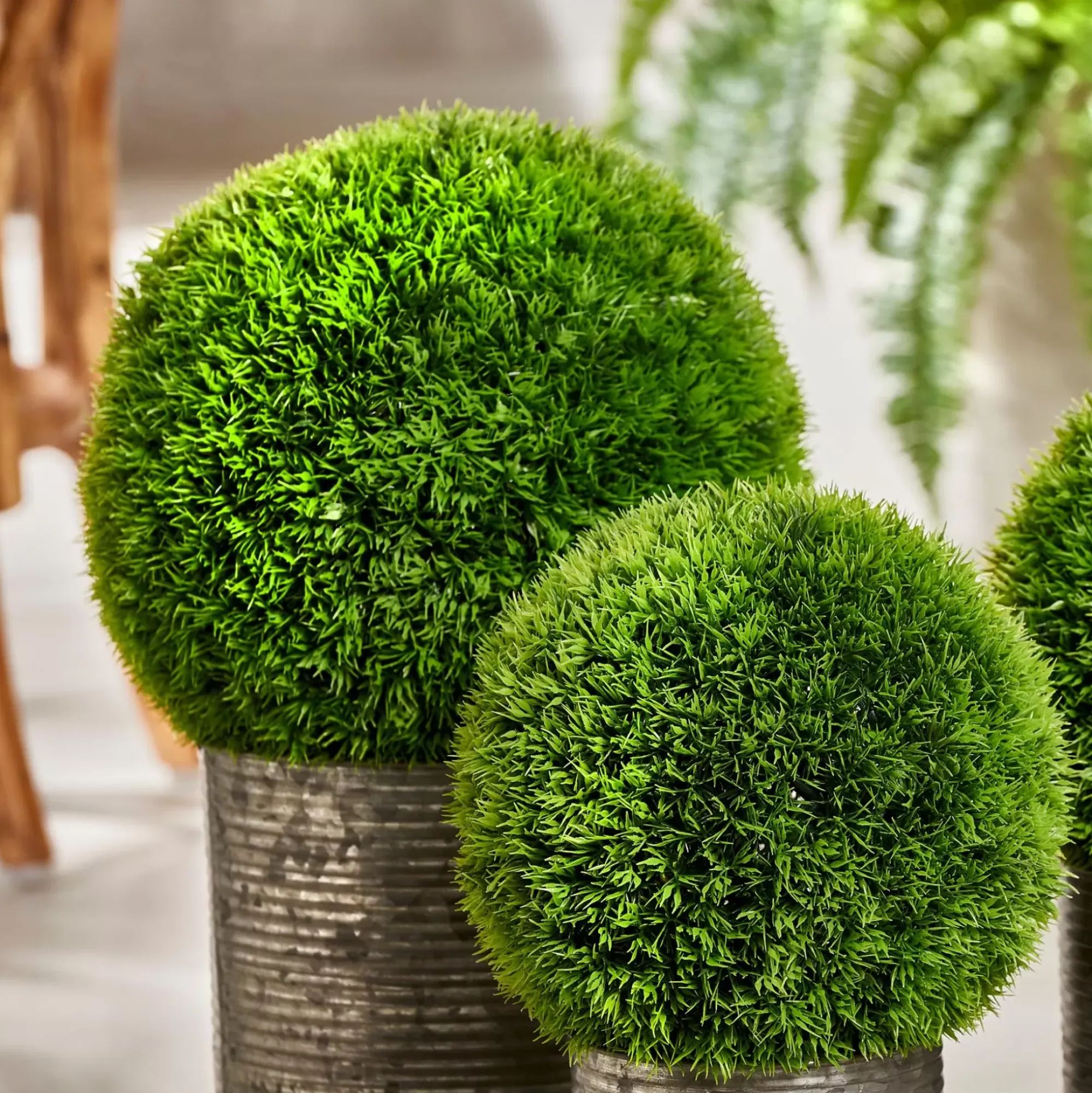 CASA Plantas Artificiales|Grass Bola De Hierba Artificial Verde