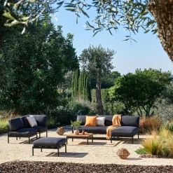 CASA Conjuntos Lounge|Hanna Lounge Banco Negro