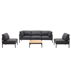 CASA Conjuntos Lounge|Hanna Lounge Butaca Negro