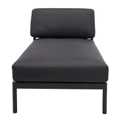 CASA Conjuntos Lounge|Hanna Tumbona Lounge Negro