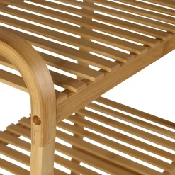 CASA Carritos|Helge Estanteria Con Rueda Natural