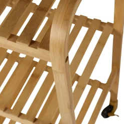 CASA Carritos|Helge Estanteria Con Rueda Natural