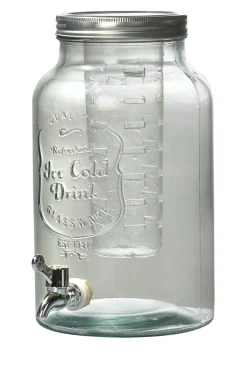 CASA Dispensadores Bebidas|Ice Bidon Con Grifo Transparente