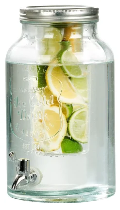 CASA Dispensadores Bebidas|Ice Bidon Con Grifo Transparente