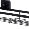 CASA Accesorios De Ducha|Industria Cesta De Ducha Con Ventosas Negro