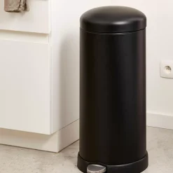 CASA Cubos De Basura|Industria Cubo De Pedal 27 L Negro