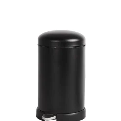CASA Cubos De Basura|Industria Cubo De Pedal 12 L Negro