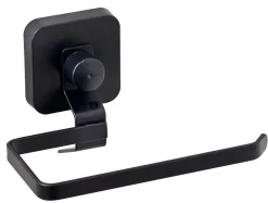 CASA Accesorios Water|Industria Soporte Papel Higien Con Ventosa Negro