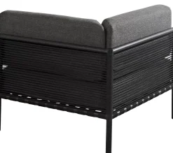 CASA Conjuntos Lounge|Jumbo Silla Esquinera Negro