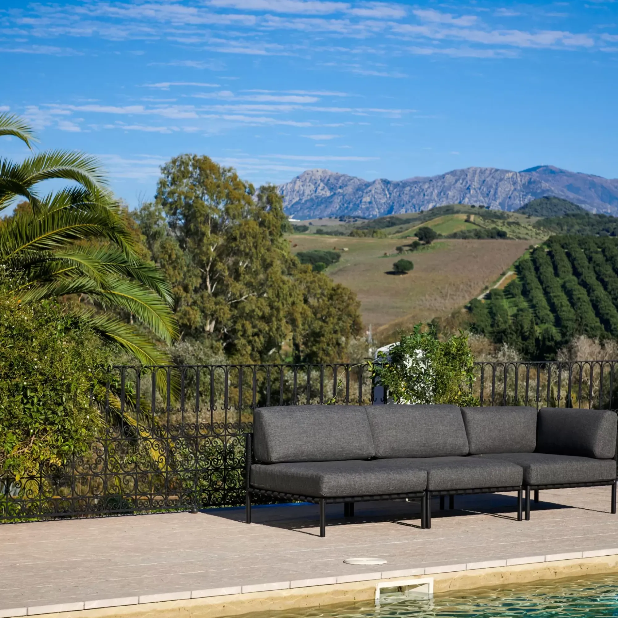 CASA Conjuntos Lounge|Jumbo Silla Esquinera Negro