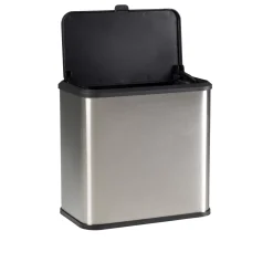 CASA Cubos De Basura|Kitchen Cubo De Basura Armario Acero Inoxidable