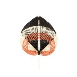 CASA Figuras Decorativas|Lanka Abanico Negro, Marron, Natural