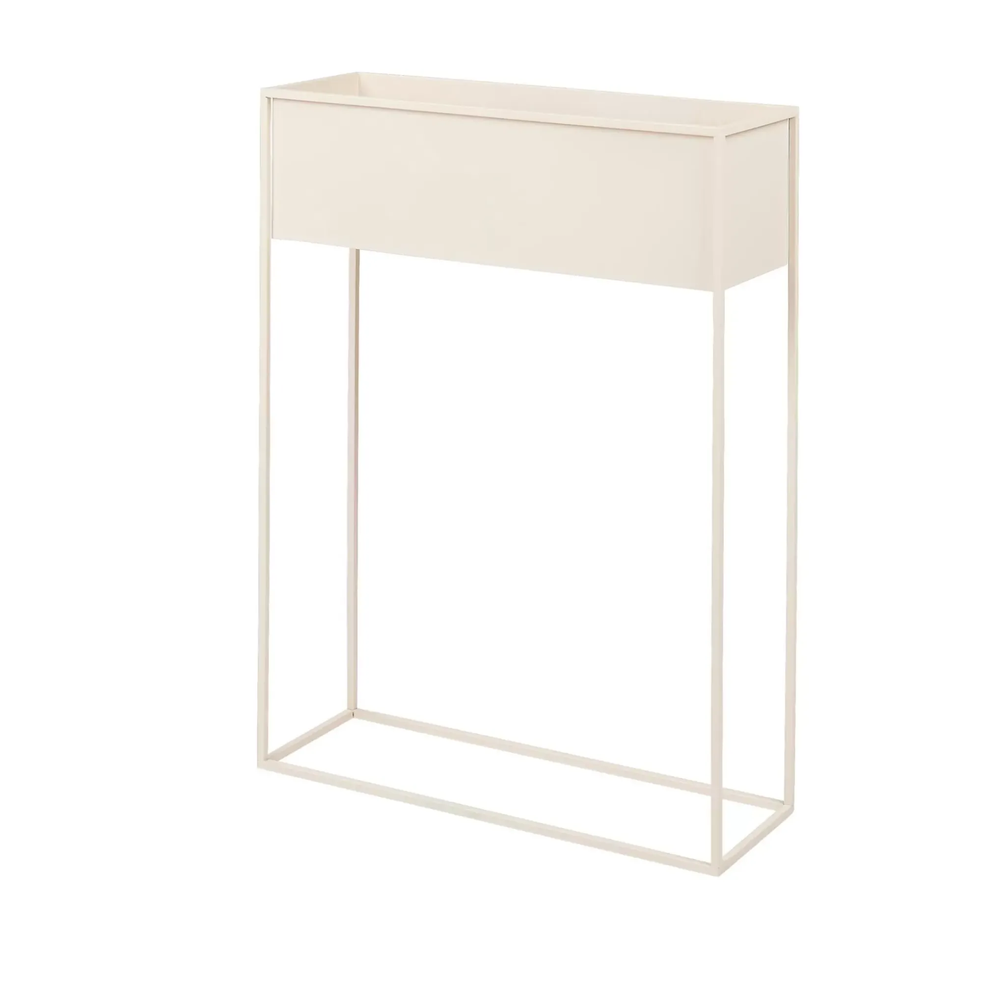 CASA Soportes Para Plantas|Largo Macetero Crema