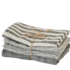 CASA Panos De Cocina|Laurent Panos De Cocina Juego De 3 Gris