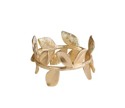 CASA Anillos Para Servilletas|Leafs Anillo/Servilleta Dorado