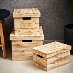 CASA Cajitas|Ligno Cajita Natural