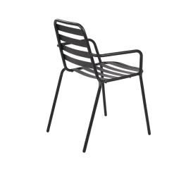 CASA Sillas De Jardín|Liva Silla Negro