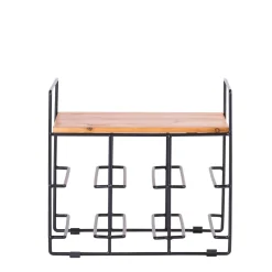 CASA Accesorios Vino|Lize Botellero Negro