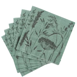 CASA Servilletas|Lolium Green Paquete De 20 Servilletas Verde
