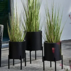 CASA Maceteros De Jardín|Lounge Macetero Negro