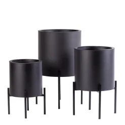 CASA Maceteros De Jardín|Lounge Macetero Negro