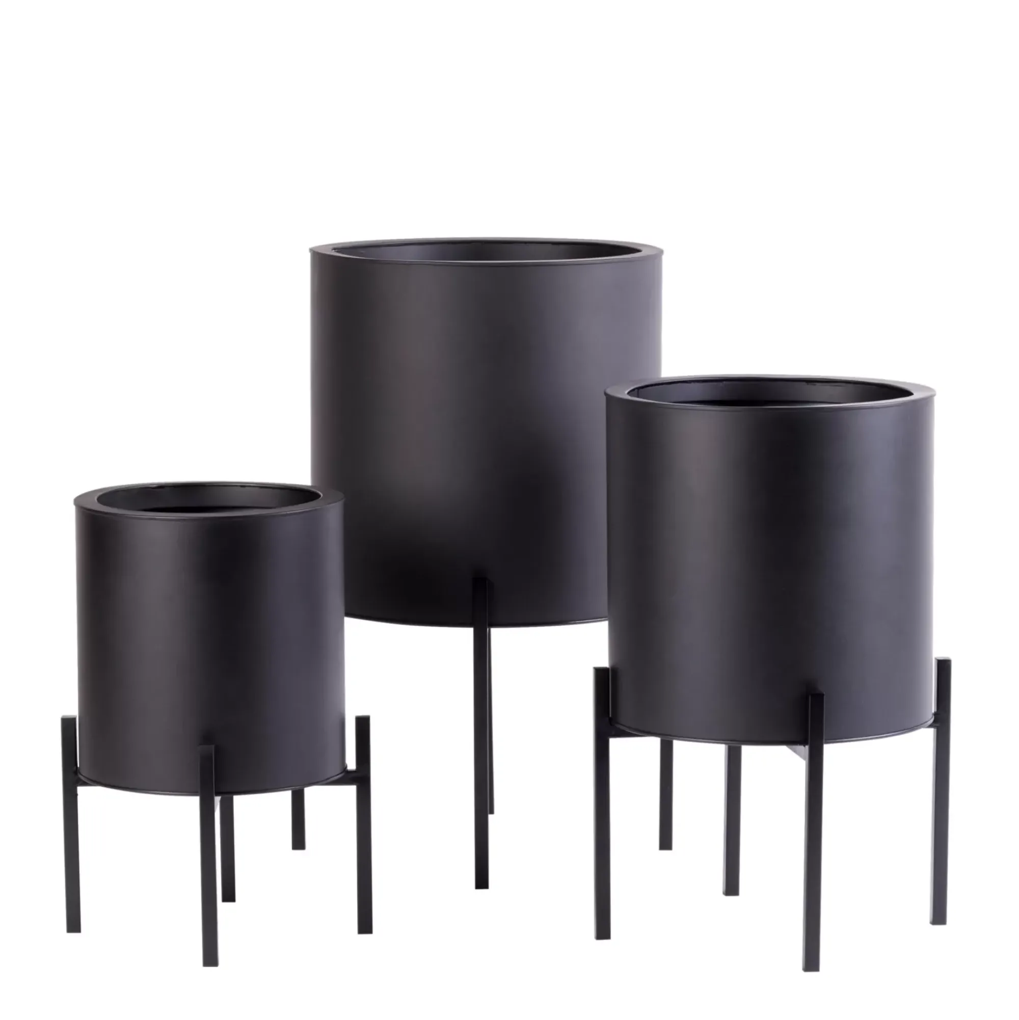 CASA Maceteros De Jardín|Lounge Macetero Negro