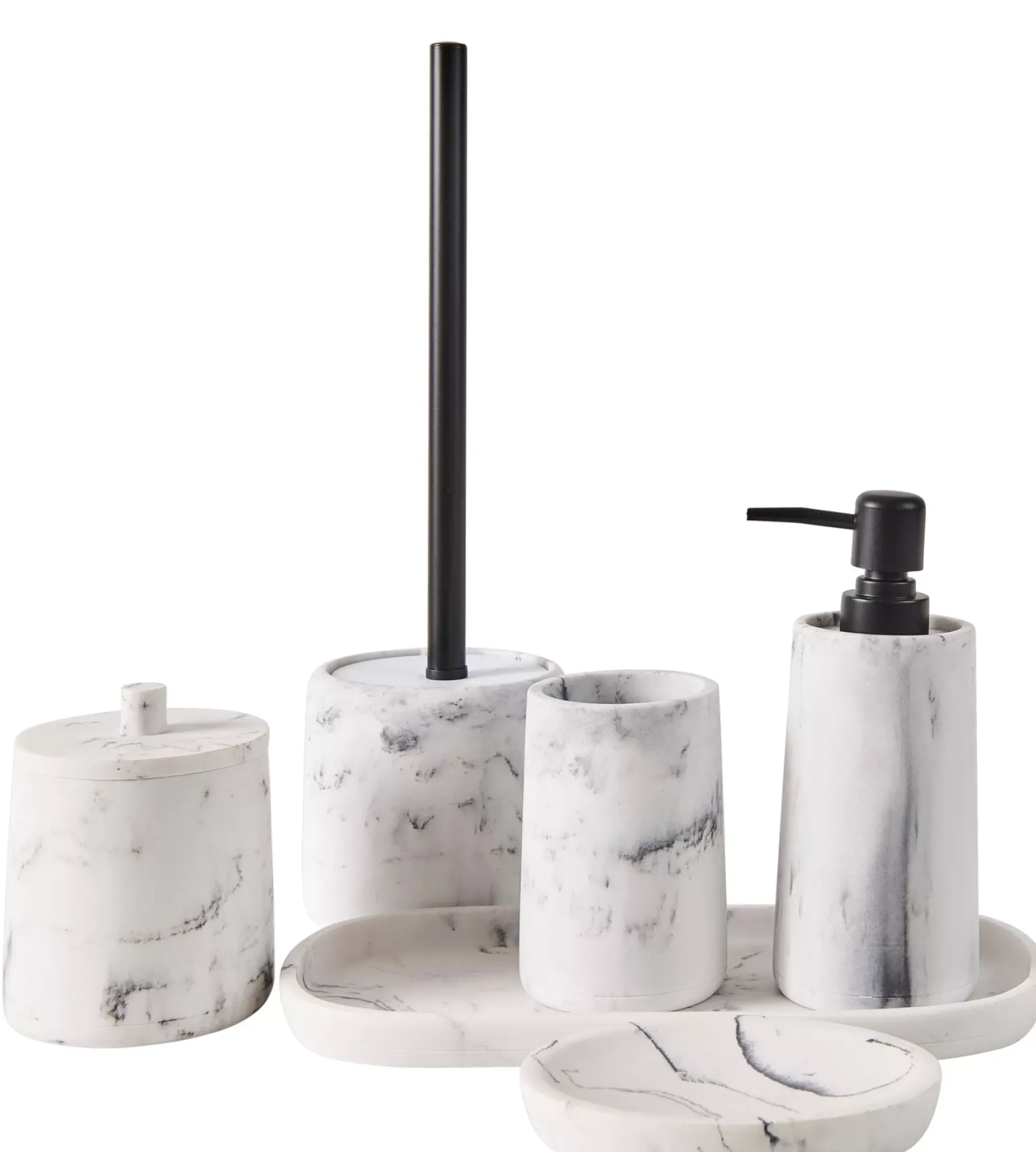 CASA Accesorios De Tocador|Luna Jabonera Aspecto De Marmol