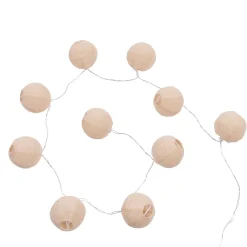 CASA Guirnaldas De Luz|Lynn Guirnalda Bola 10 Leds Beis