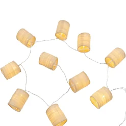 CASA Guirnaldas De Luz|Lynn Guirnalda Farolillo 10 Leds Beis