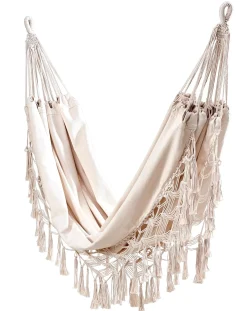 CASA Hamacas|Macrame Hamaca Blanco Blanco Apagado