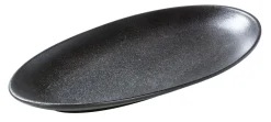 CASA Platos|Magma Plato Ovalado Negro