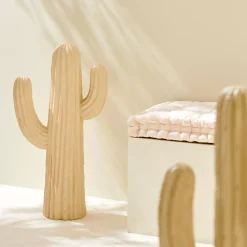 CASA Figuras Decorativas|Magnesia Cactus Crema