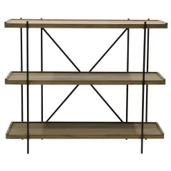 CASA Estanterías|Maine Estanteria De Pared Negro, Natural