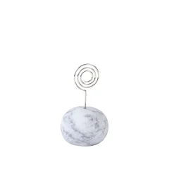 CASA Identificadores De Mesa|Marble Tarjetero Blanco