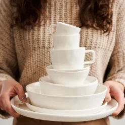 CASA Platos|Marea Plato Hondo Blanco