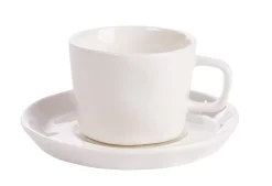 CASA Tazas|Marea Tacita Taza Y Plato Blanco