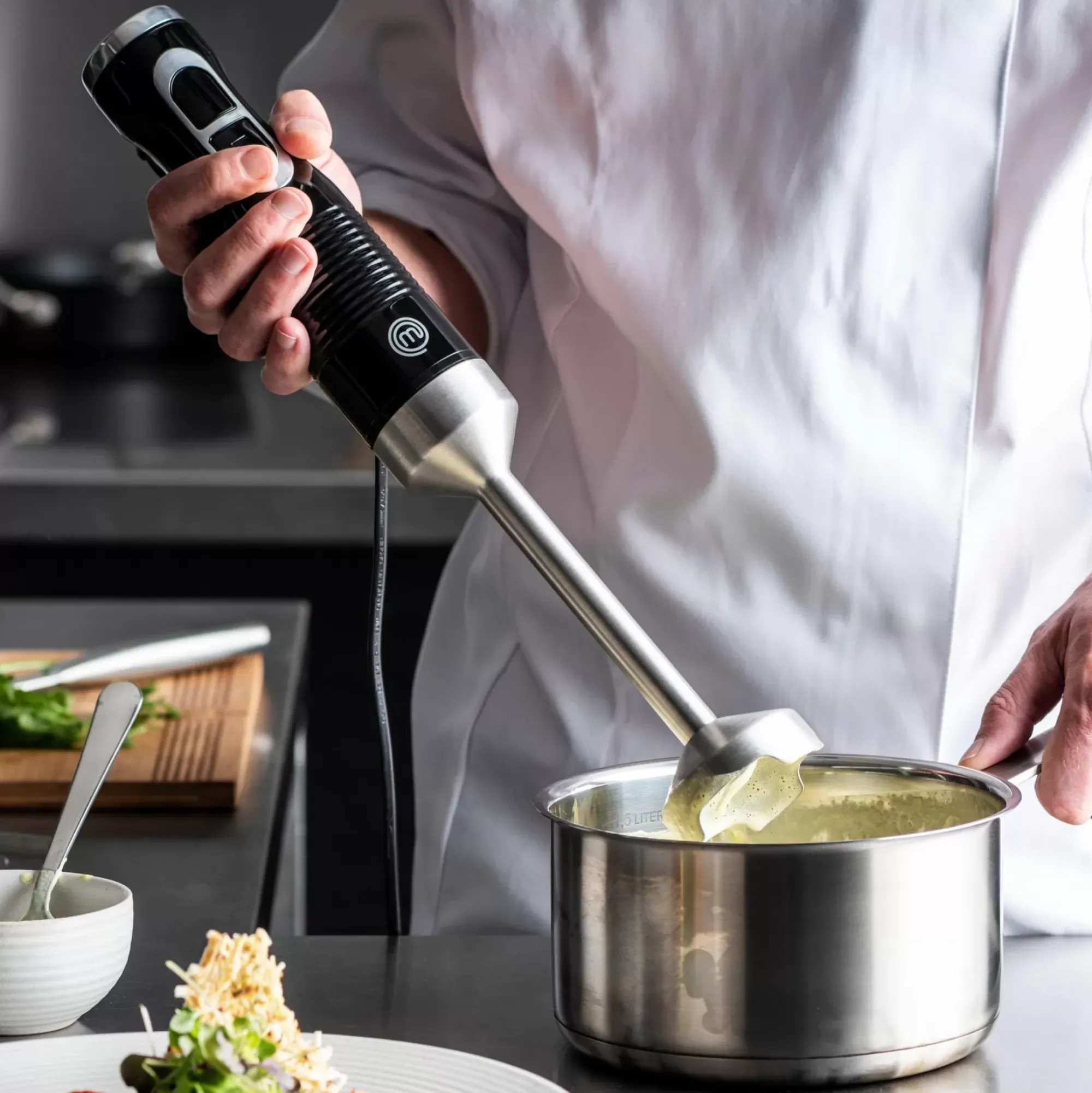 CASA Equipamiento De Cocina|Masterchef Batidora De Mano Negro