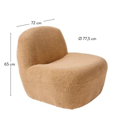 CASA Sofás|Mike Butaca Marron